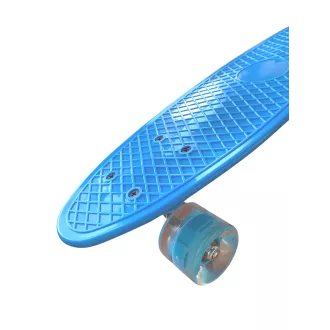 Pennyboard s LED kolečky, 56 cm LIGHT BLUE Pennyboard s LED kolečky, 56 cm LIGHT BLUE