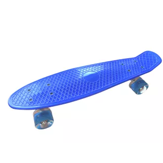 Pennyboard s LED kolečky, 56 cm DARK BLUE Pennyboard s LED kolečky, 56 cm DARK BLUE