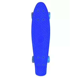 Pennyboard s LED kolečky, 56 cm DARK BLUE Pennyboard s LED kolečky, 56 cm DARK BLUE