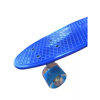 Pennyboard s LED kolečky, 56 cm DARK BLUE Pennyboard s LED kolečky, 56 cm DARK BLUE