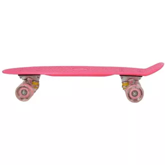 Pennyboard s LED kolečky, 56 cm PINK Pennyboard s LED kolečky, 56 cm PINK