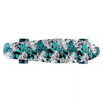 Pennyboard MOVINO Chameleon (DoublePrint) se svítícími LED kolečky, 56cm Pennyboard MOVINO Chameleon (DoublePrint) se svítícími LED kolečky, 56cm