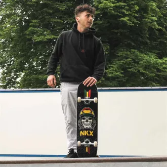 Skateboard NKX Rasta Skull Skateboard NKX Rasta Skull