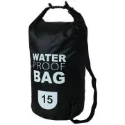 Vodotěsný vak Dry Bag 15 l, Šedá