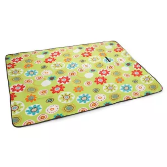 Pikniková deka se spodní nepromokavou vrstvou 150x200 cm, kytičky Pikniková deka se spodní nepromokavou vrstvou 150x200 cm, kytičky