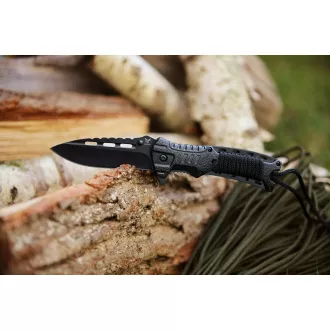 Pružinový nůž s křesadlem 21cm Pružinový nůž s křesadlem 21cm
