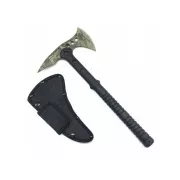 Sekera jednoruční (tomahawk), 38 cm, Maskáčová, Zelená