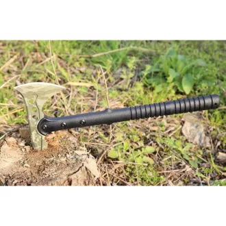 Sekera jednoruční (tomahawk), 38 cm, Maskáčová, Zelená Sekera jednoruční (tomahawk), 38 cm, Maskáčová, Zelená