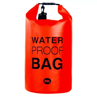 Vodotěsný vak Dry Bag 20 l, Červená Vodotěsný vak Dry Bag 20 l, Červená