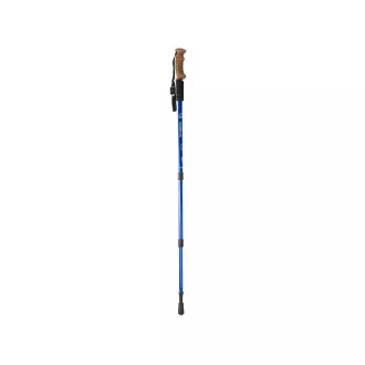 Trekingové hole Nordic Walking s ergonomickou, korkovou rukojetí, 135 cm, 2 ks, Červená