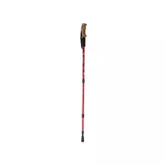 Trekingové hole Nordic Walking s ergonomickou, korkovou rukojetí, 135 cm, 2 ks, Modrá