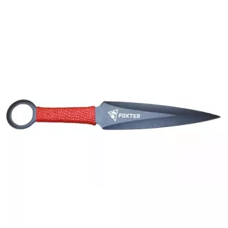 FOXTER Sada vrhacích nožů s opletenou rukojetí, 17,5 cm 3 ks FOXTER Sada vrhacích nožů s opletenou rukojetí, 17,5 cm 3 ks