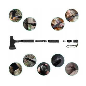 FOXTER Skládací survival sekera, 41 cm FOXTER Skládací survival sekera, 41 cm