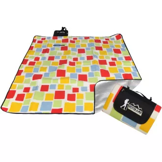Pikniková deka 170x150 cm s ALU potahem, čtverce Pikniková deka 170x150 cm s ALU potahem, čtverce