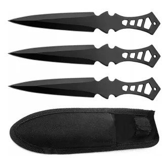 Vrhací nůž - sada s pouzdrem 3 ks 19 cm Vrhací nůž - sada s pouzdrem 3 ks 19 cm