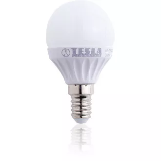 TESLA - LED MG140330-1, žárovka miniglobe, E14, 3W, 230V, 250lm, 3000k TESLA - LED MG140330-1, žárovka miniglobe, E14, 3W, 230V, 250lm, 3000k