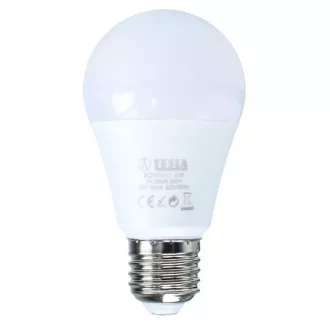 TESLA - LED BL270927-5D, žárovka BULB E27, 9W, 230V, 806lm, 30 000h, 2700K teplá bílá, 200°, st TESLA - LED BL270927-5D, žárovka BULB E27, 9W, 230V, 806lm, 30 000h, 2700K teplá bílá, 200°, st