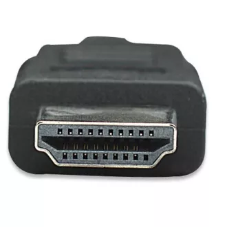 MANHATTAN kabel HDMI s Ethernetem, HEC, ARC, 3D, 4K, stíněný, 3m, Black MANHATTAN kabel HDMI s Ethernetem, HEC, ARC, 3D, 4K, stíněný, 3m, Black
