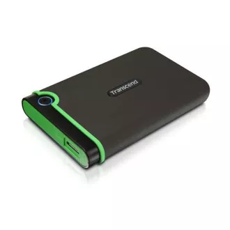 TRANSCEND externí HDD USB 3.0 StoreJet 25M3S, 2TB, Black (SATA, Rubber Case, Anti-Shock)