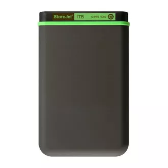 TRANSCEND externí HDD USB 3.0 StoreJet 25M3S, 2TB, Black (SATA, Rubber Case, Anti-Shock)
