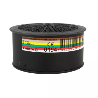 SUNDSTRÖM® SR 299-2 ABEK1HgP3 -pro polomasky a celoobličejové masky H02-6512 SUNDSTRÖM® SR 299-2 ABEK1HgP3 -pro polomasky a celoobličejové masky H02-6512