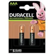 Duracell Nabíjecí NiMH baterie AAA, 2-pack