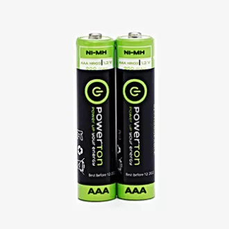 Powerton ENERGY RECHARGE Nabíjecí Ni-MH baterie AAA, 2-pack Powerton ENERGY RECHARGE Nabíjecí Ni-MH baterie AAA, 2-pack