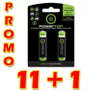 Powerton ENERGY RECHARGE Nabíjecí Ni-MH baterie AAA, 12x2-pack