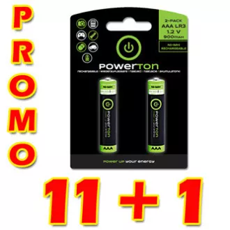Powerton ENERGY RECHARGE Nabíjecí Ni-MH baterie AAA, 12x2-pack Powerton ENERGY RECHARGE Nabíjecí Ni-MH baterie AAA, 12x2-pack