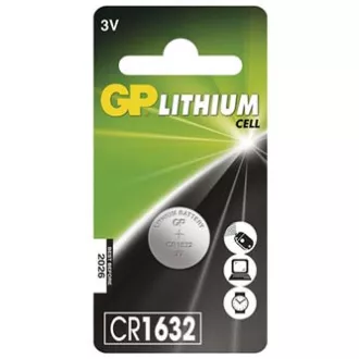 GP Jednorázová lithiová baterie CR1632, 1-pack GP Jednorázová lithiová baterie CR1632, 1-pack