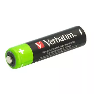 Nabíjecí baterie, AAA (HR03), 1.2V, 950 mAh, Verbatim, blistr, 4-pack Nabíjecí baterie, AAA (HR03), 1.2V, 950 mAh, Verbatim, blistr, 4-pack