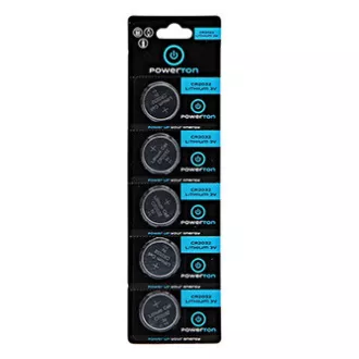 Powerton ENERGY LITHIOCELL Jednorázová lithiová baterie CR2032, 5-pack Powerton ENERGY LITHIOCELL Jednorázová lithiová baterie CR2032, 5-pack