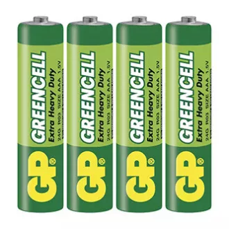 GP Jednorázová zinkochloridová baterie AAA, 4-pack GP Jednorázová zinkochloridová baterie AAA, 4-pack