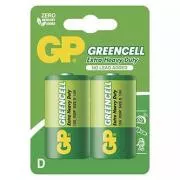 GP Jednorázová zinkochloridová baterie D, 2-pack