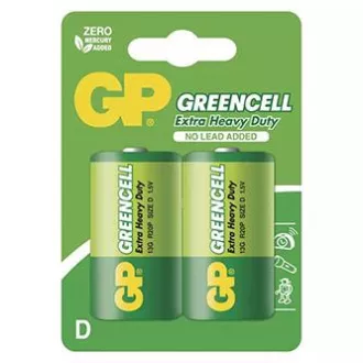 GP Jednorázová zinkochloridová baterie D, 2-pack GP Jednorázová zinkochloridová baterie D, 2-pack