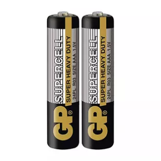 GP Jednorázová zinkouhlíková baterie AAA, 2-pack GP Jednorázová zinkouhlíková baterie AAA, 2-pack