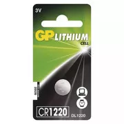 GP Jednorázová lithiová baterie CR1220, 1-pack