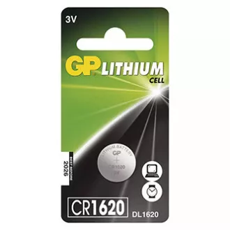GP Jednorázová lithiová baterie CR1620, 1-pack GP Jednorázová lithiová baterie CR1620, 1-pack