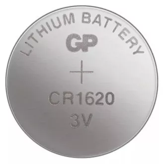 GP Jednorázová lithiová baterie CR1620, 5-pack GP Jednorázová lithiová baterie CR1620, 5-pack