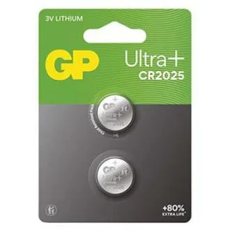 GP Jednorázová lithiová baterie CR2025, 2-pack