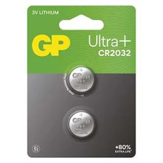 GP Jednorázová lithiová baterie CR2032, 2-pack