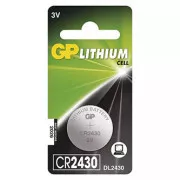 GP Jednorázová lithiová baterie CR2430, 1-pack