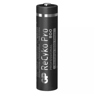 Nabíjecí baterie, AAA (HR03), 1.2V, 800 mAh, GP, papírová krabička, 4-pack, ReCyko Pro Nabíjecí baterie, AAA (HR03), 1.2V, 800 mAh, GP, papírová krabička, 4-pack, ReCyko Pro