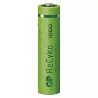 Nabíjecí baterie, AAA (HR03), 1.2V, 950 mAh, GP, papírová krabička, 4-pack, ReCyko Nabíjecí baterie, AAA (HR03), 1.2V, 950 mAh, GP, papírová krabička, 4-pack, ReCyko