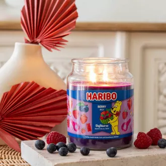 HARIBO Vonná svíčka Berry Mix 510 g HARIBO Vonná svíčka Berry Mix 510 g
