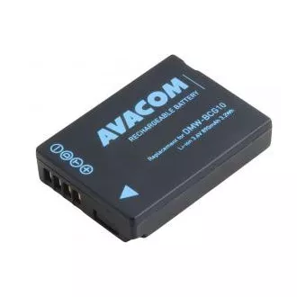 Avacom baterie do fotoaparátu Panasonic DMW-BCG10, Li-Ion, 3.6VV, 890mAh, 3.2Wh, DIPA-CG10-B890 Avacom baterie do fotoaparátu Panasonic DMW-BCG10, Li-Ion, 3.6VV, 890mAh, 3.2Wh, DIPA-CG10-B890