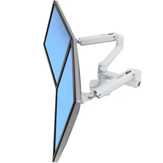 ERGOTRON LX Dual Side-by-Side Arm, stolní ramena pro 2 lcd. max. 27", flexibilní , bílé ERGOTRON LX Dual Side-by-Side Arm, stolní ramena pro 2 lcd. max. 27", flexibilní , bílé