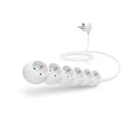 CONNECT IT prodlužovací kabel 230 V, 6 zásuvek, 2 m, bez vypínače (bílý)