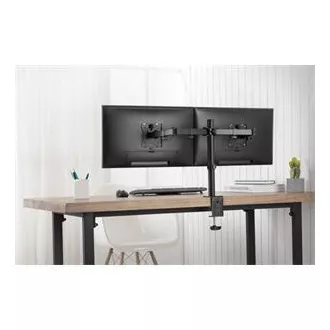Digitus držák na dva monitory 15-32 ", 2x 8 kg (max.), Černé VESA: 75 x 75, 100 x 100 Digitus držák na dva monitory 15-32 ", 2x 8 kg (max.), Černé VESA: 75 x 75, 100 x 100