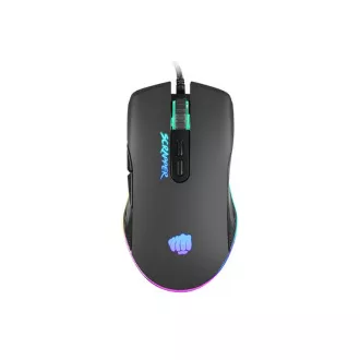 Fury Herní myš Scrapper, herní, 6400DPI, USB, optická, drátová, RGB, 7 tlačítek, kabel délka 1,6m, černá Fury Herní myš Scrapper, herní, 6400DPI, USB, optická, drátová, RGB, 7 tlačítek, kabel délka 1,6m, černá